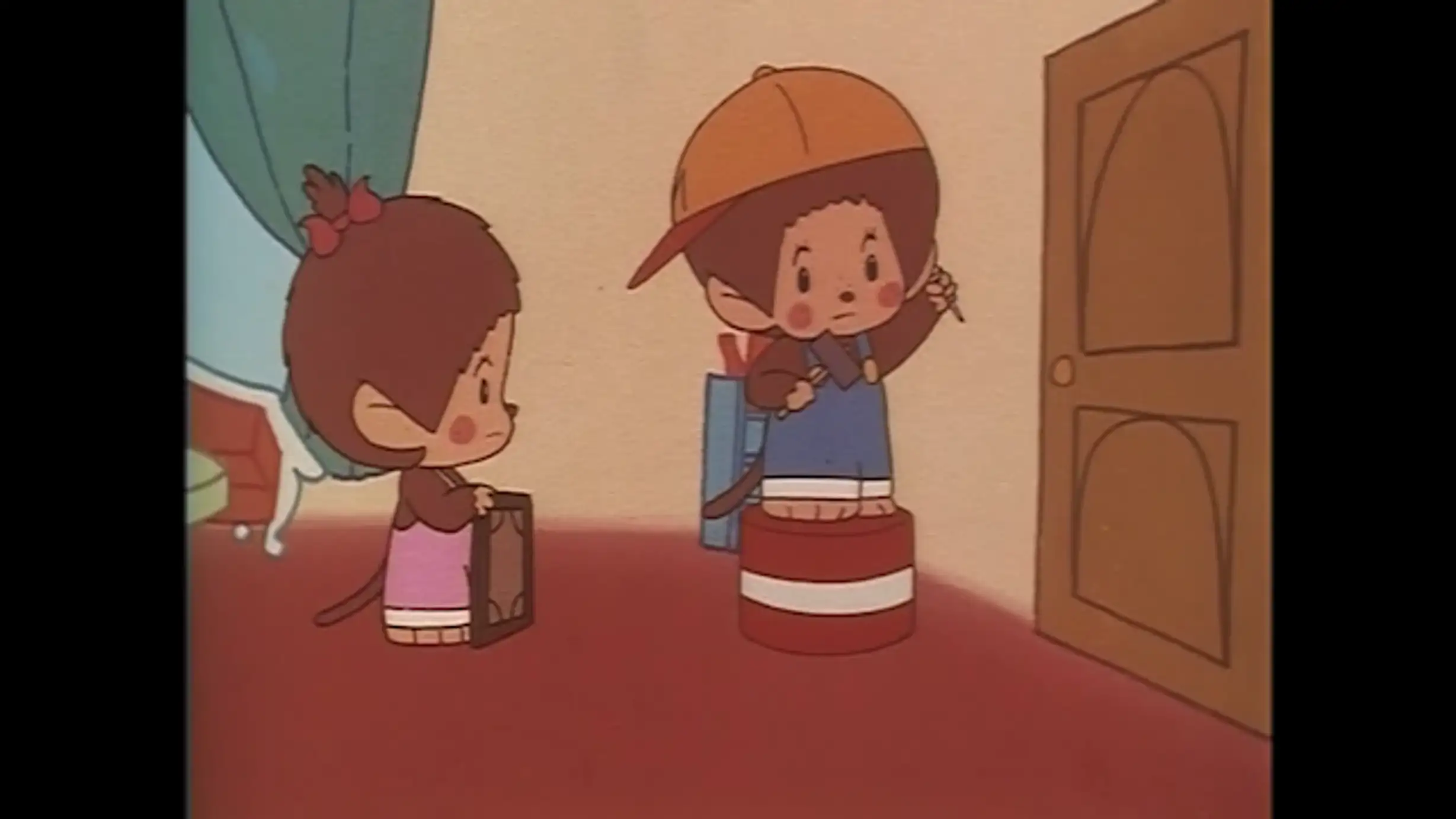 ふたごのモンチッチ 第111話 絵を飾るのは難かしいのです アニメ 1980年 の動画視聴 あらすじ U Next