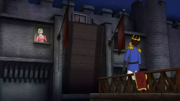 城壁越しの夜
