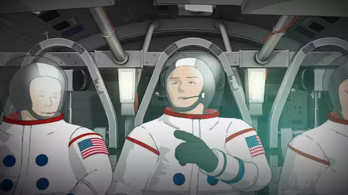 ロケット発射3分前
