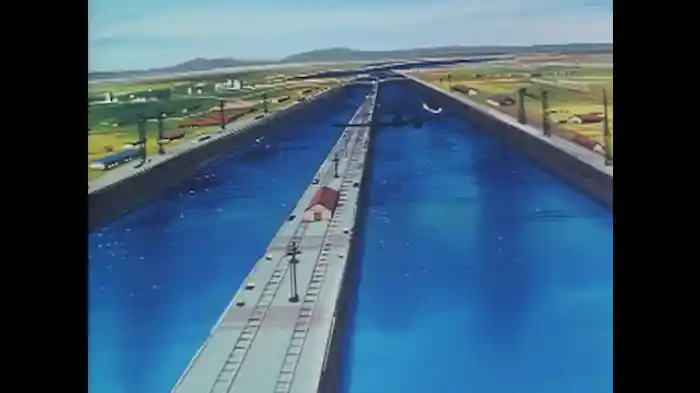 パナマ運河爆撃す