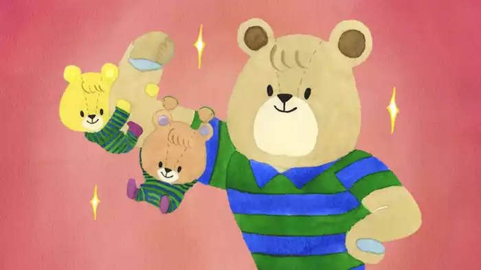 うちのパパはちからもち？