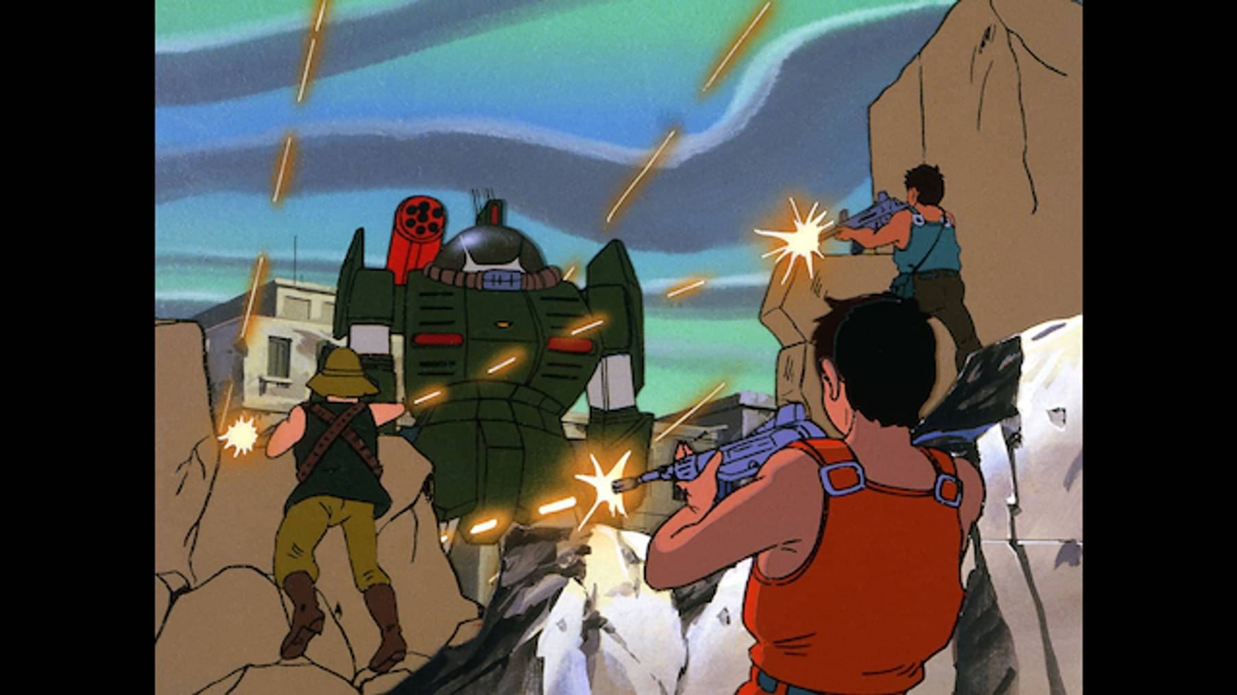 太陽の牙ダグラム 第7話 ゲリラ狩り アニメ 1981 の動画視聴 U Next 31日間無料トライアル