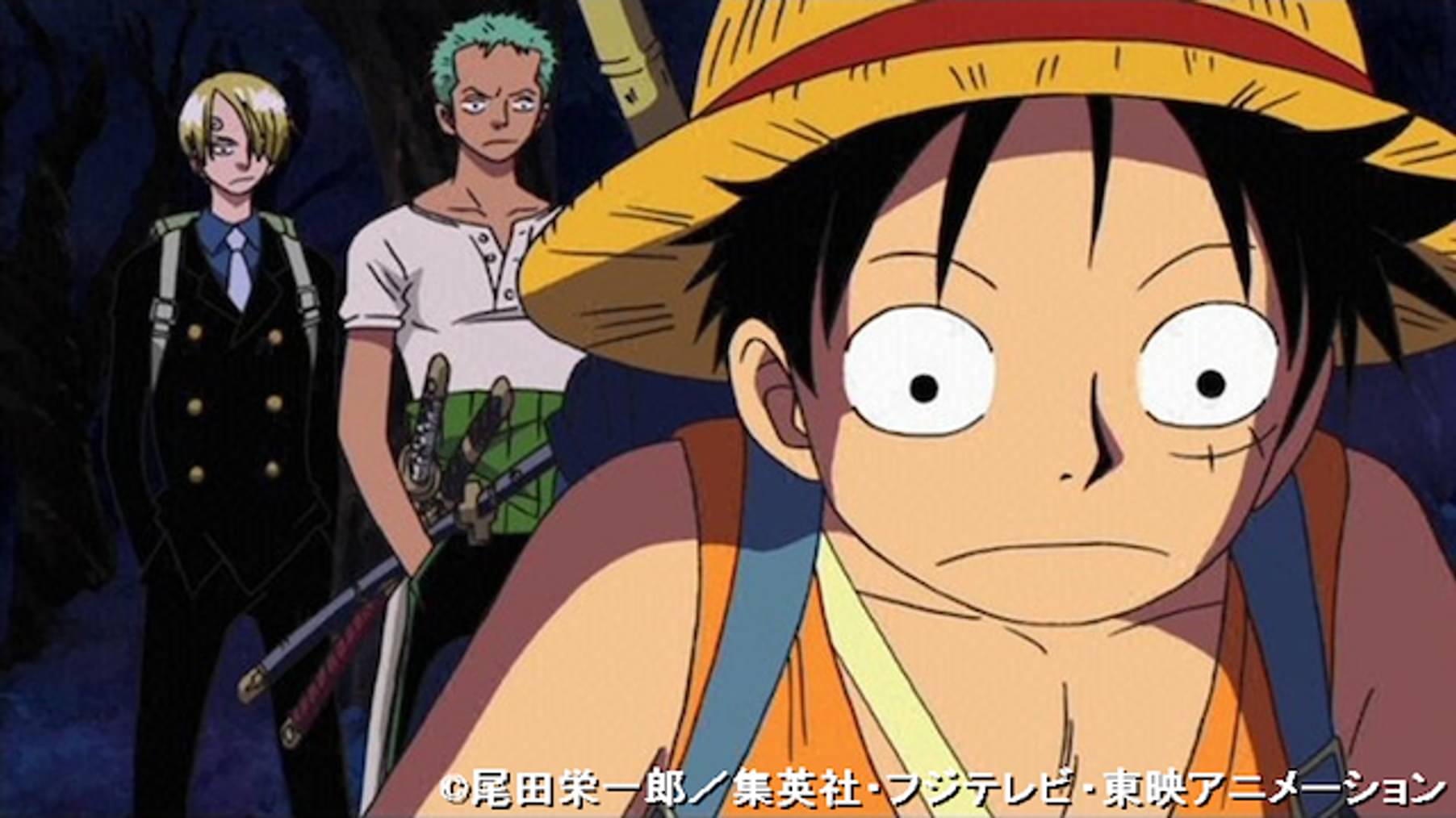 ワンピース スリラーバーク編 １ 341 ナミ大ピンチ ゾンビ屋敷と透明人間 アニメ 08 の動画視聴 U Next 31日間無料トライアル