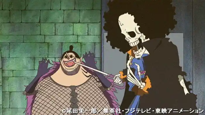 信念の命乞い!!アフロを守るブルック