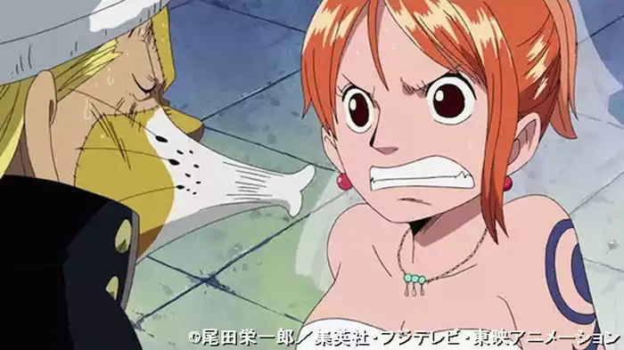倒れろアブサロム!!ナミ友情の雷撃!!