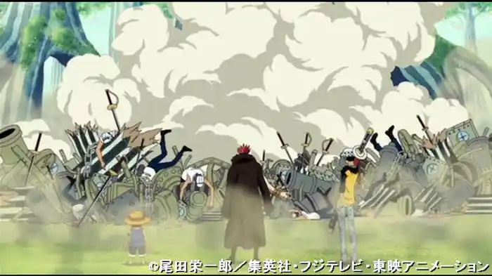 包囲網を突破せよ!海軍VS三人の船長