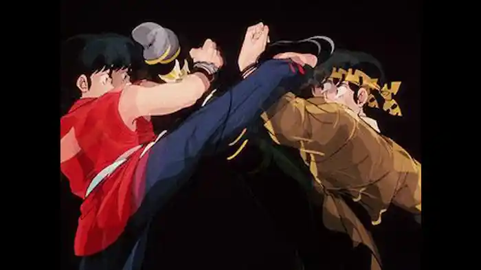 学校は戦場だ！対決 乱馬VS良牙