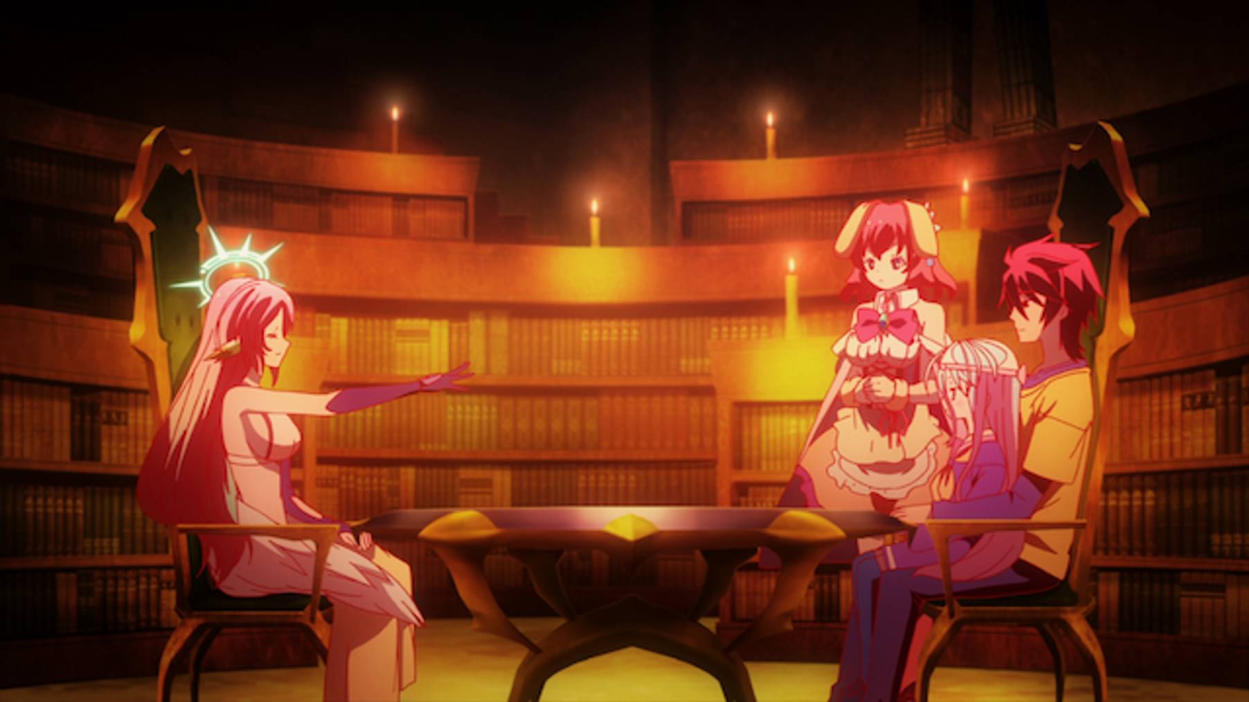 ノーゲーム ノーライフ 第10話 指向法 ブルー ローズ アニメ 14 の動画視聴 U Next 31日間無料トライアル