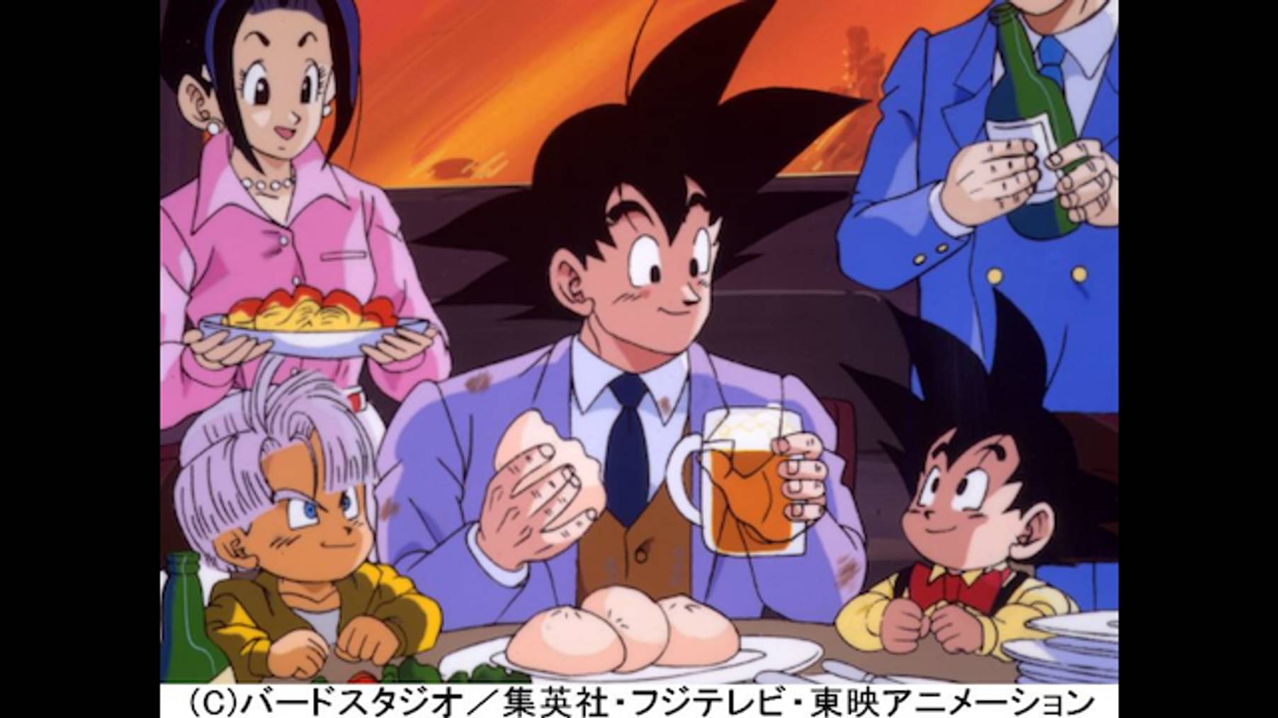 ドラゴンボールz 第2話 遅いぜ悟空 みんなでパーティ アニメ 19 の動画視聴 U Next 31日間無料トライアル