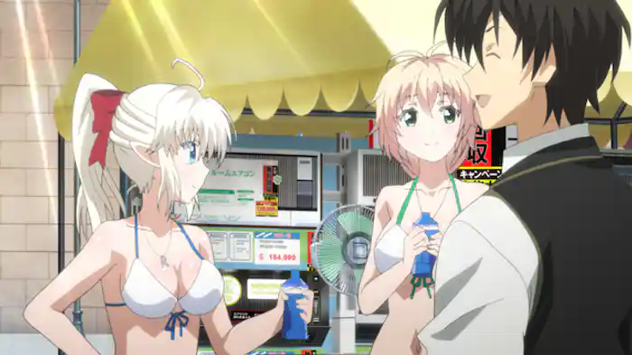 「魔王の娘さんが水着でお客様をお迎えするそうです。」