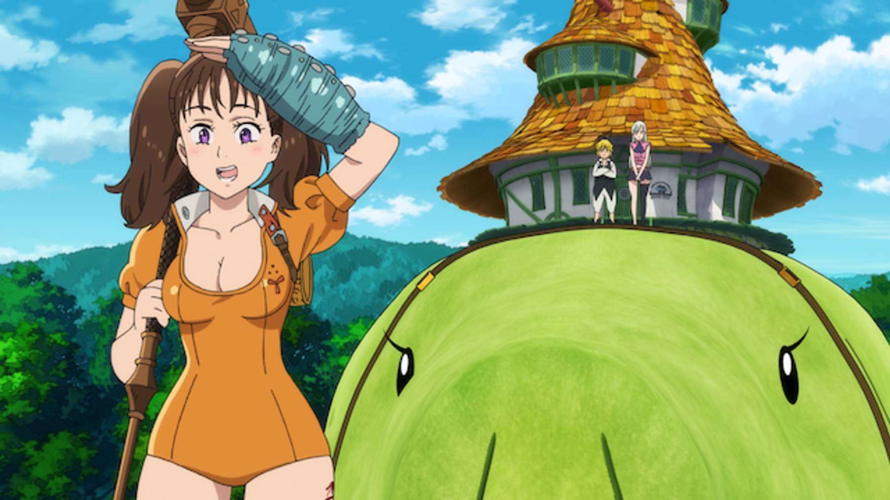 七つの大罪 第十話 バイゼル喧嘩祭り アニメ 14 の動画視聴 U Next 31日間無料トライアル