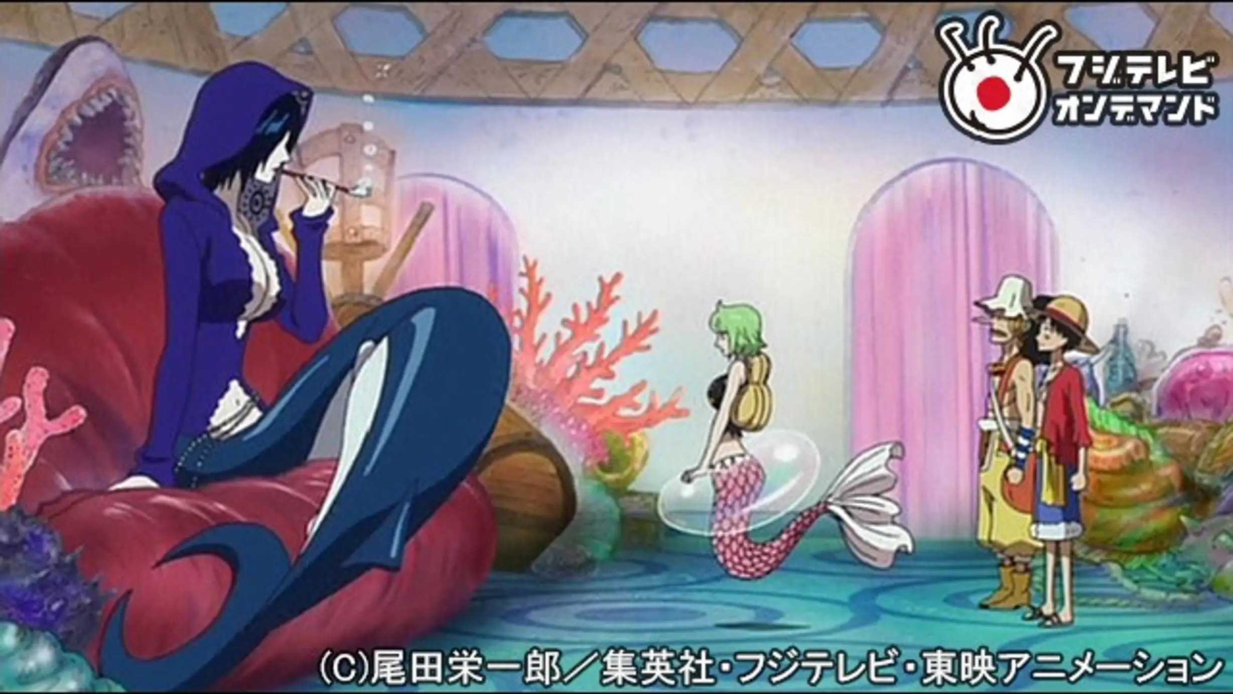 ワンピース 魚人島編 １ 529 魚人島滅亡 シャーリーの予言 アニメ 1999年 の動画視聴 あらすじ U Next