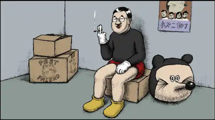 着ぐるみ職人君