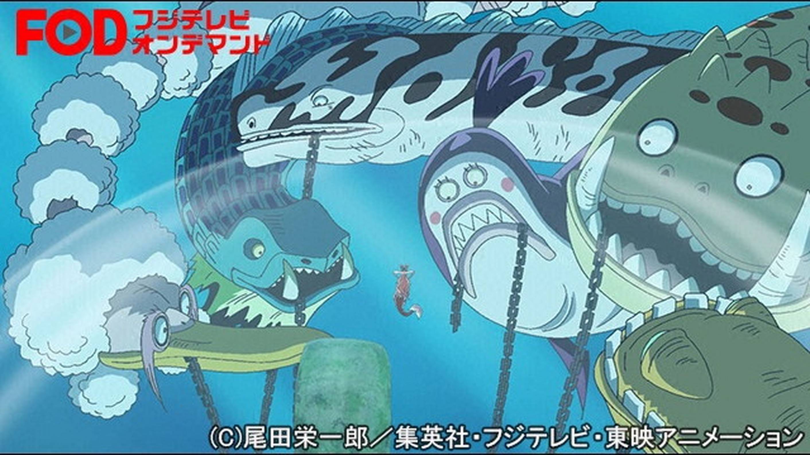 ワンピース 魚人島編 ３ 568 未来へ タイヨウへと続く道 アニメ 12 の動画視聴 U Next 31日間無料トライアル