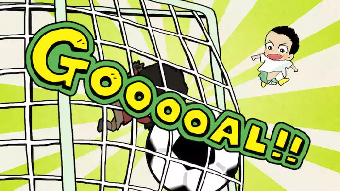 「サッカー少年」