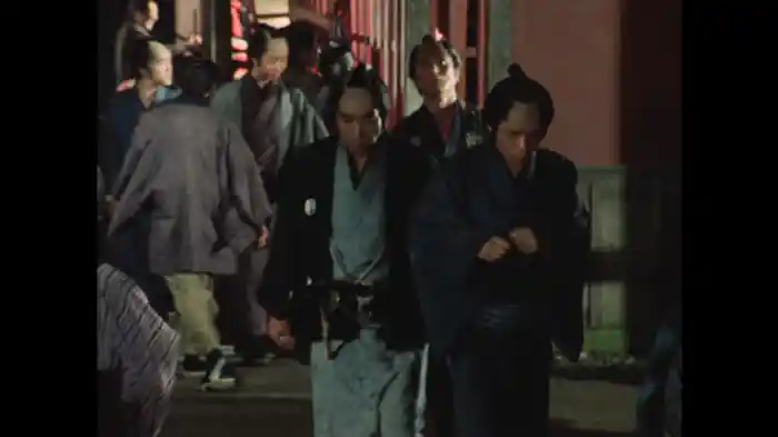 主水喧嘩の仲裁する