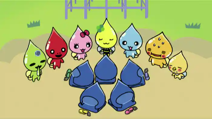 しずくの森のヒーローたち／対決！まちゃまろとカカオ君