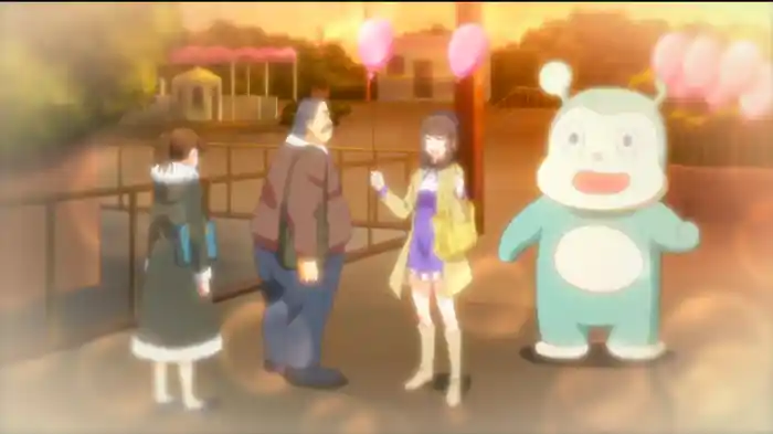 遊園地とマシュマロ