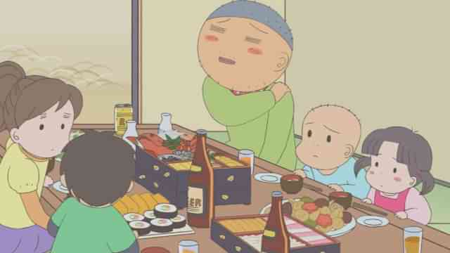 毎日かあさん(アニメ) #38 元旦/はねつき/モチうまいね/マズイ