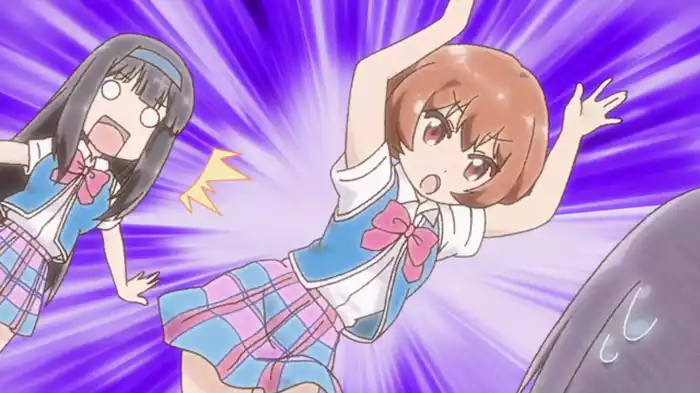 後輩と そこのけそこのけ お馬が通る
