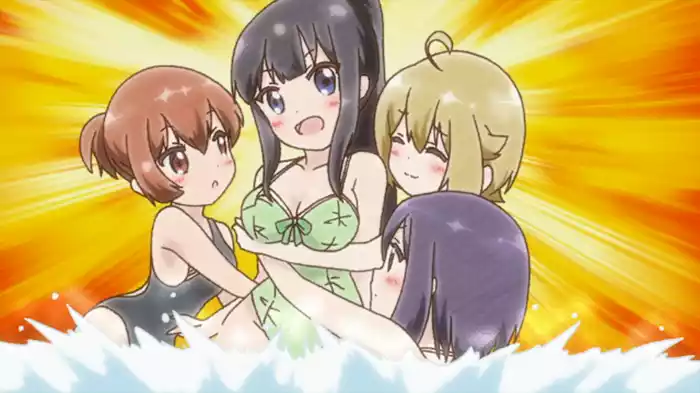 後輩と　水がとろりと　春の風