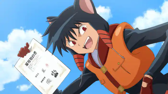 黒猫 朧（おぼろ）