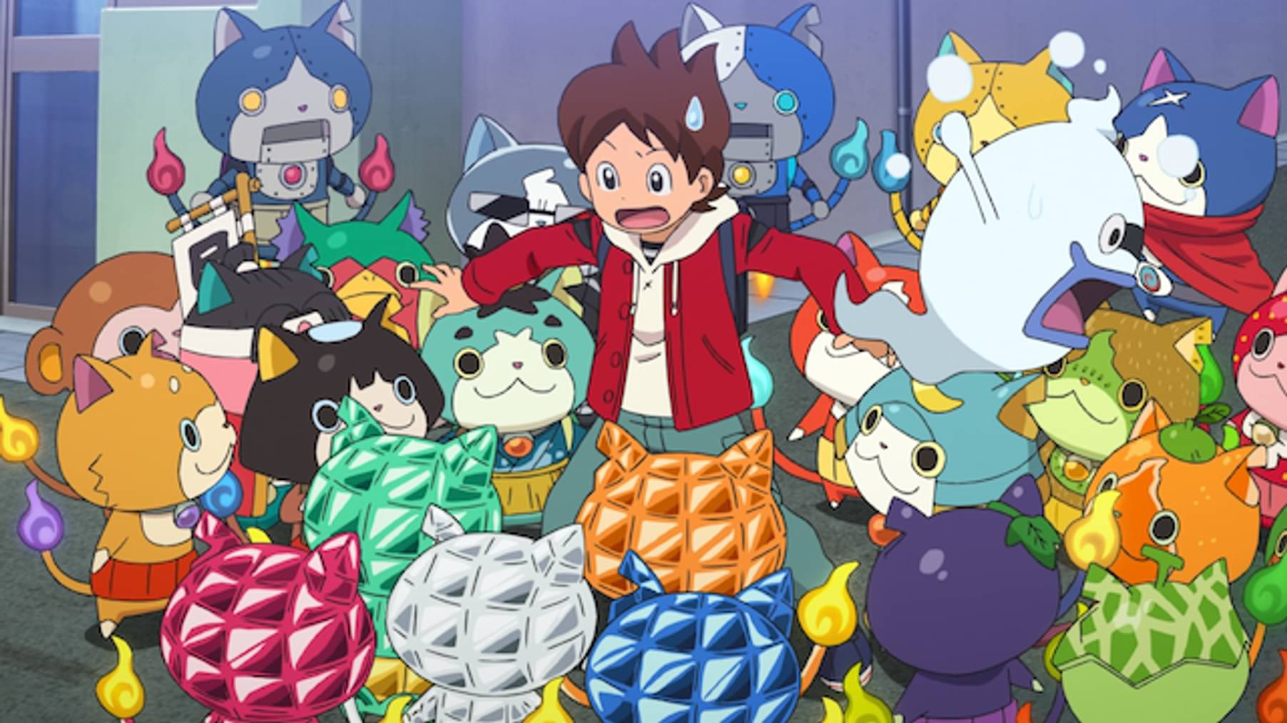 妖怪ウォッチ 第161話 妖怪ゴジダツ爺 イナウサ妖怪ミステリーファイル５ ファフロツキーズ編 コマさんタクシー ハナホ人 黒い妖怪ウォッチ 導かれしクズたち 五人目 ｕｚａピョン アニメ 14 の動画視聴 U Next 31日間無料トライアル