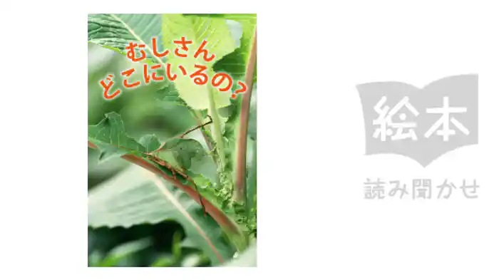 むしさんどこにいるの?