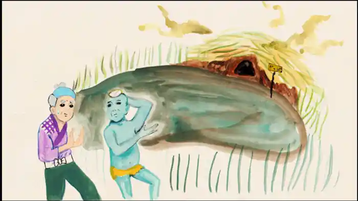 わらしべじいさん