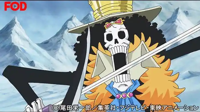 剣術勝負 ブルックVS謎の胴体侍