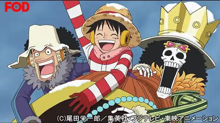 2年ぶりの再会！ルフィとロー