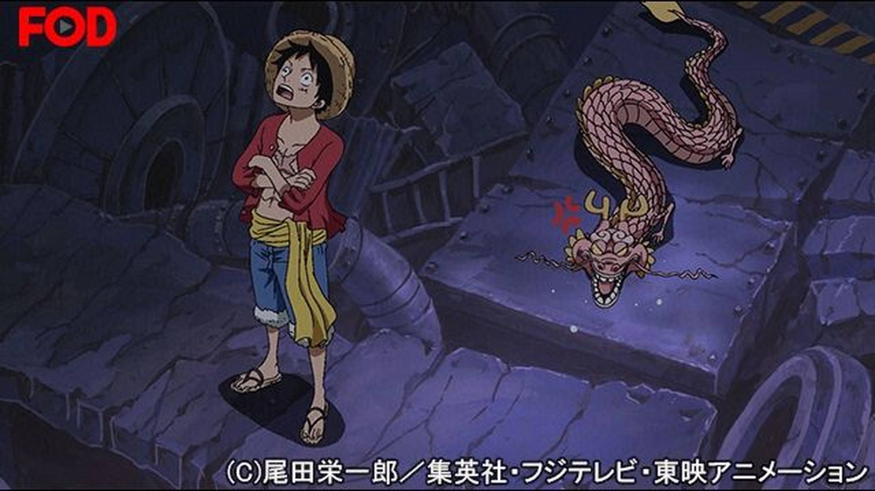 ワンピース パンクハザード編 ２ 611 小さなドラゴン モモの助現る アニメ 13 の動画視聴 U Next 31日間無料トライアル