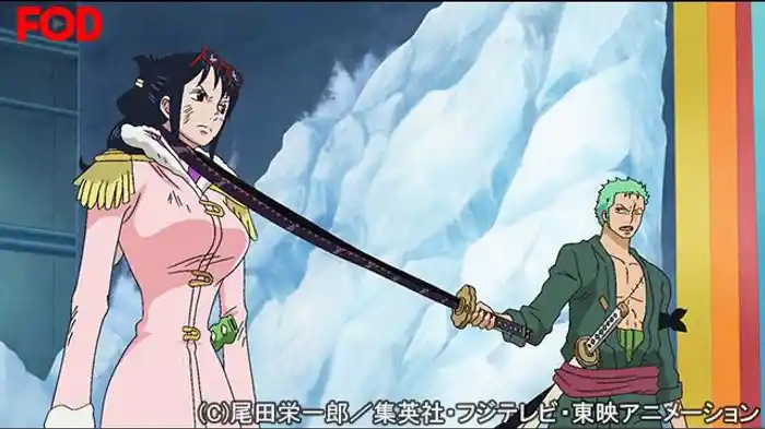 奥義炸裂！ゾロ最強の一刀流！