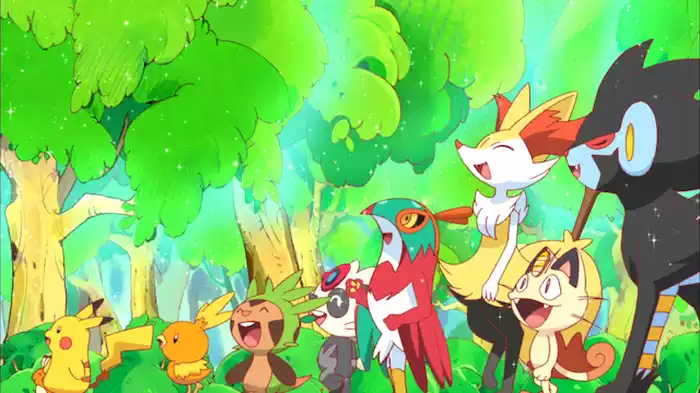 ピカチュウとポケモンおんがくたい
