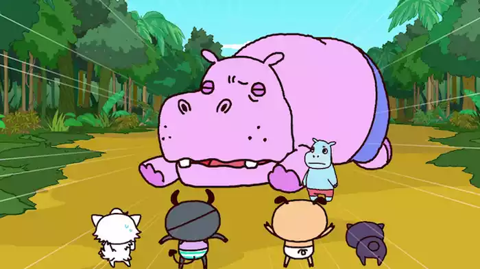 「もちもちパンツとブラックパンパカ」