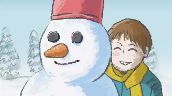 雪の中の妖精