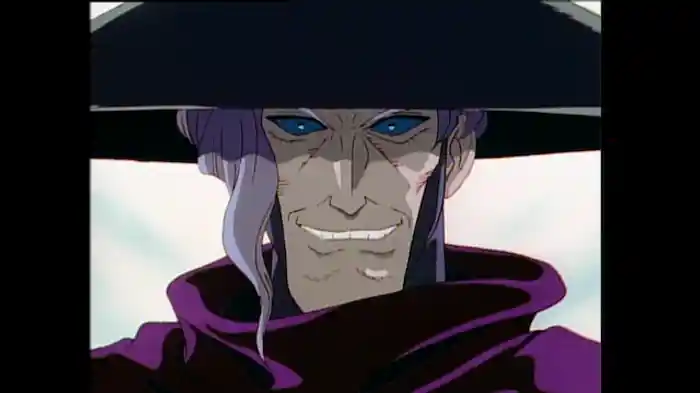 闇からの訪問者・黒笠現る!