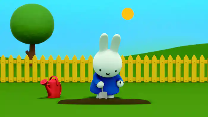 ミッフィーはたけをつくる