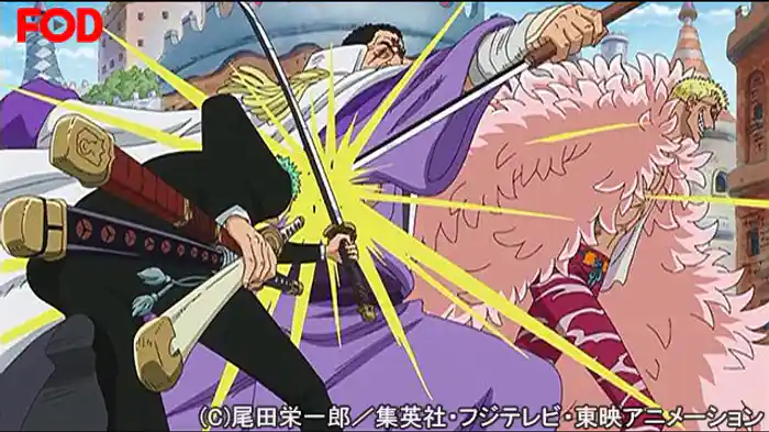 両雄相まみえる！麦わらと天夜叉