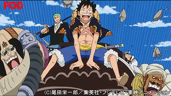 快進撃！ルフィ軍団VSピーカ！