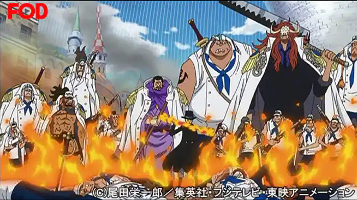 大激突！参謀総長サボVS大将藤虎