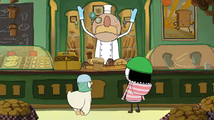 パンを　とどけよう