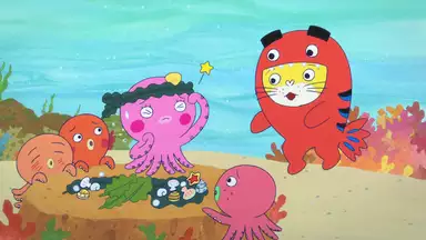 きんだーてれび 第6回 ねことさかなでねこざかな おやつはなーに マツ 他 アニメ 17年 の動画視聴 あらすじ U Next きんだーてれび 第6回 ねことさかなでねこざかな おやつはなーに マツ 他 アニメ 17年 の動画視聴 あらすじ U Next