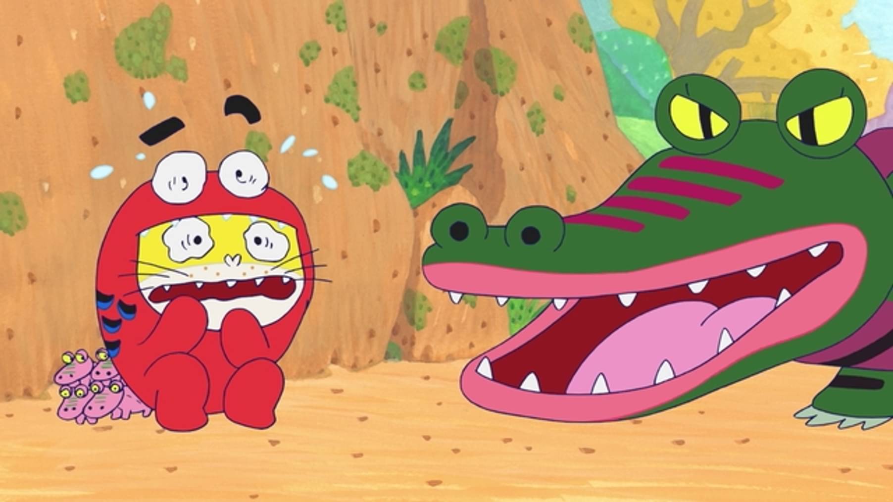きんだーてれび 第37回 ねこざかなのたまご コケッコーさんのひみつ その１ 泳ぐのら 他 アニメ 17 の動画視聴 U Next 31日間無料トライアル