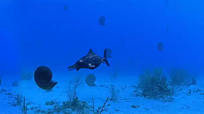 1億4900万年前　アンモナイトと海の恐竜たち