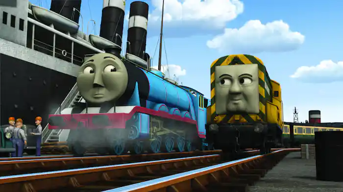 トーマスとカラス