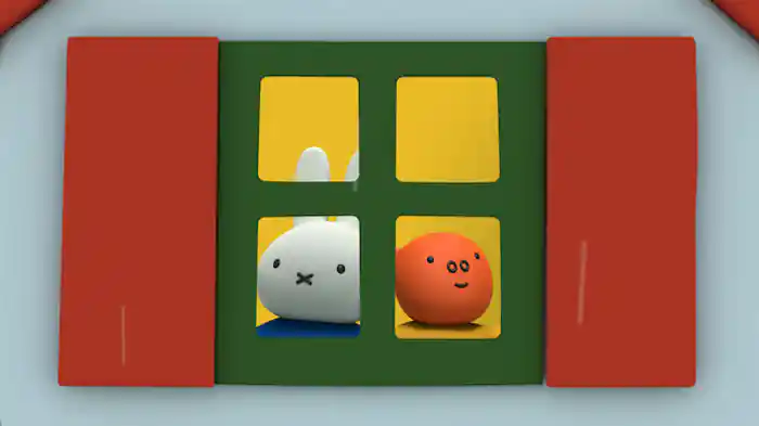 ミッフィーと かみなり