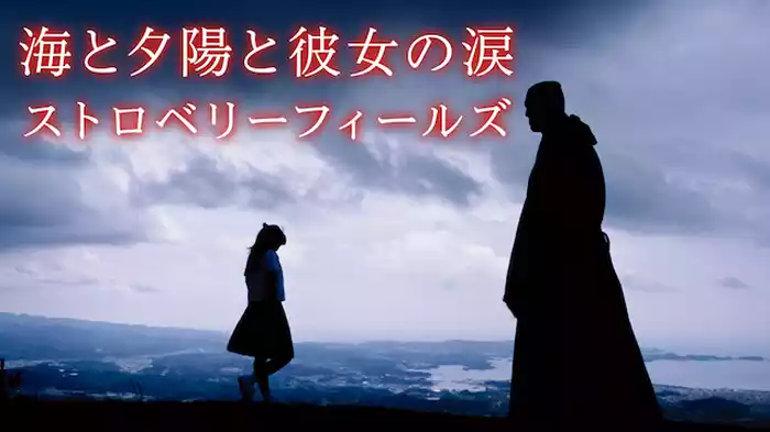 海と夕陽と彼女の涙　ストロベリーフィールズ