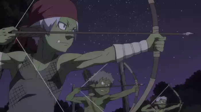 ゴブリン村での戦い