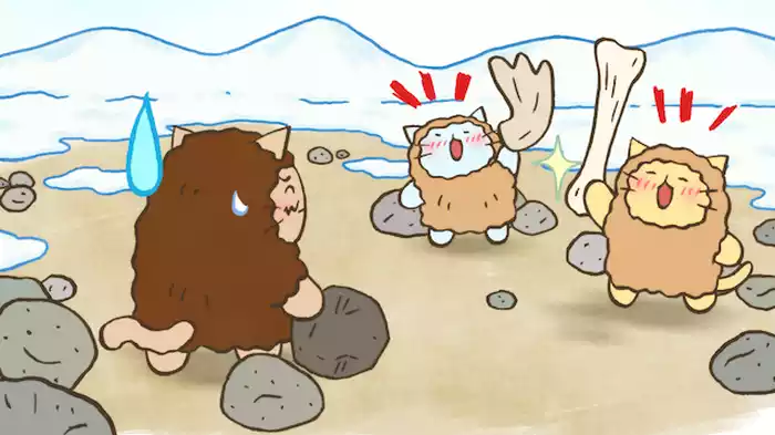 「寒さと空腹は敵だ、旧石器時代！」